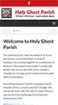 Mobile Screenshot of holyghostcatholicparish.org